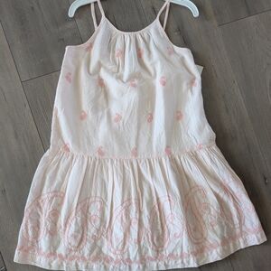 GAP Kids Soft Cream and Subtle Pink Dress
